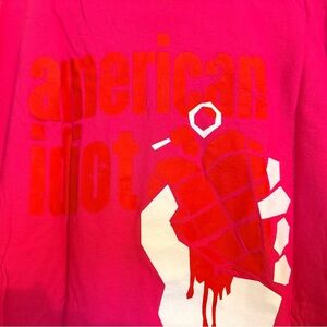 Pink Graphic Tee with Bold Print